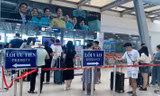 Chuyến bay cuối cùng rời Cát Bi trước khi siêu bão YAGI ập đến