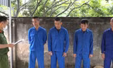 Các bị can tại cơ quan điều tra.