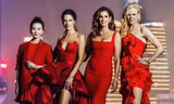 Cindy Crawford, Nicole Kidman, Alessandra Ambrosio đầm đỏ tuyệt sắc