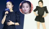 Triệu Vy diện short chân thon, biểu cảm như Tiểu Yến Tử 20 năm trước