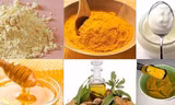 Mặt nạ làm đẹp từ bột nghệ giúp da trắng hồng láng mịn
