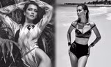 Bella Hadid eo thon, ba vòng như ‘thần Vệ Nữ’