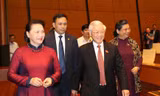 Lãnh đạo Đảng, Nhà nước dự phiên khai mạc kỳ họp Quốc hội