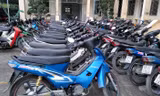 90 xe mô tô các loại đang được cơ quan chức năng tạm giữ. 
