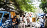 Người dân tháo chạy khỏi tòa nhà C1 Thành Công vào năm 2008