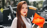 Hoa hậu Lê Hoàng Phương hóa thân thành 'nàng thơ tháng Tư', hưởng ứng chào mừng Đại lễ 30/4