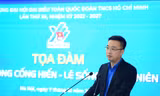 Mỗi bạn trẻ cần có khát vọng lớn để xây dựng Tổ quốc