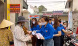 Các khẩu hiệu tuyên truyền phòng chống dịch Covid - 19 bắt mắt của Huyện Đoàn Hưng Nguyên, Nghệ An. 