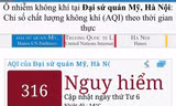 Ô nhiễm không khí nghiêm trọng đang diễn ra tại thủ đô Hà Nội cũng như toàn miền Bắc.