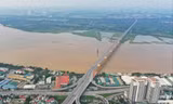 Hà Nội xác định sông Hồng là trục cảnh quan trung tâm thành phố trong tương lai Ảnh: PV