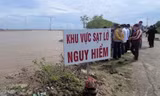 Đê biển Bạc Liêu tiếp tục sạt lở, nguy cơ vỡ