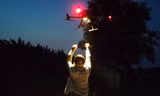 Cà Mau dùng flycam tầm nhiệt chữa cháy rừng 