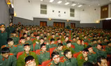Hàng trăm cán bộ, chiến sỹ, học viên có mặt tham gia sự kiện hiến máu.