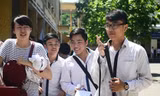 Thí sinh dự thi tốt nghiệp THPT tại Hà Nội năm 2014. Ảnh Đỗ Hợp