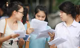 Thí sinh sau giờ thi. Ảnh: Đỗ Hợp