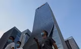 Trụ sở chính của Evergrande ở Thâm Quyến, Trung Quốc. Nguồn: SCMP.