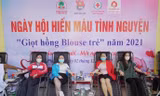 'Giọt hồng Blouse trẻ' quý giá giữa mùa dịch COVID-19