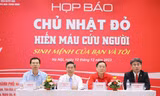 Họp báo Chủ Nhật Đỏ lần thứ XVI năm 2024