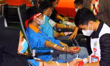 Đông đảo tình nguyện viên sôi nổi hiến máu Chủ nhật Đỏ tại Bắc Ninh