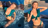 Mỹ nhân cao 1m80 Kellie Stewart tung ảnh bikini ngực đầy eo thon 