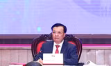 Bí thư Thành uỷ Hà Nội Đinh Tiến Dũng đối thoại với đoàn viên, thanh niên Thủ đô năm 2022
