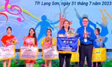 Vũ điệu "Lan tỏa khát vọng: của thanh niên Lạng Sơn. Ảnh: Duy Chiến 