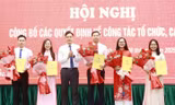 Công bố quyết định về công tác cán bộ ở Tỉnh Đoàn Bắc Ninh.