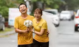 Chàng trai chạy bộ hơn 30 km dưới mưa từ Hội An ra Đà Nẵng cầu hôn bạn gái