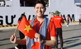 Anh Nguyễn Khắc Quốc Huy trong chuyến hành trình “Tuổi trẻ vì biển, đảo quê hương” năm 2024