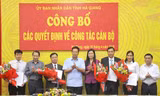 Điều động, bổ nhiệm nhân sự 5 tỉnh thành