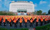 5.000 sinh viên TPHCM cùng đồng diễn, hát vang ‘Đất nước trọn niềm vui
