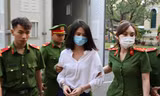 Bị cáo Trần Thị Ngọc Trinh tại tòa.