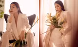 Tăng Thanh Hà diện vest xuyên thấu, thần thái kiêu sa 'hết phần thiên hạ'