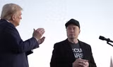 Tổng thống Mỹ Donald Trump và tỷ phú Elon Musk. (Ảnh: AP)