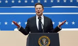 Tỷ phú Elon Musk. (Ảnh: AP)