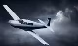 Máy bay vẫn có thể hoạt động trên vùng thời tiết xấu. Ảnh: Flight Safety.