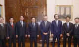 Chủ tịch Quốc hội Vương Đình Huệ hội kiến Tổng thống Argentina