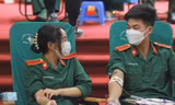 Sôi nổi ngày hội hiến máu của tuổi trẻ Học viện Quân y
