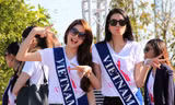 Hai người đẹp Việt dự thi Hoa hậu Đông Nam Á 2013