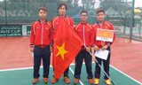 Đội tuyển quần vợt U16 Việt Nam. Ảnh: Người lao động.
