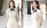Hoa hậu Thu Thảo 'tái xuất' quyến rũ với váy xuyên thấu