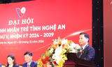 Khai mạc Đại hội Hội Doanh nhân trẻ tỉnh Nghệ An nhiệm kỳ 2024 - 2029