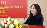 Bà Giàng Thị Dung được giới thiệu để bầu giữ chức Phó Bí thư Tỉnh ủy Lào Cai