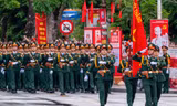 Diễu hành kỷ niệm 70 năm Ngày Giải phóng thành phố Hải Phòng 