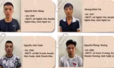 Các đối tượng trong vụ án.