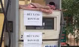Nhiều cây xăng Hà Nội hết xăng RON 95 để bán