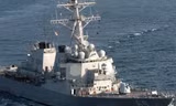 Tàu chiến Mỹ USS Benfold. (Ảnh: US Navy)
