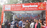 Gian hàng Nhà sách Tiền Phong tại “Phố sách Xuân Bính Thân 2016”