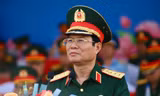 Đại tướng Nguyễn Tân Cương thị sát hợp luyện diễu binh, diễu hành chuẩn bị đại lễ 30/4