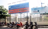 Thửa đất tại số 2 Phó Đức Chính (phường Lê Hồng Phong, TP Quy Nhơn) của Công ty CP Đường sắt Nghĩa Bình được chia thành 5 khu chức năng khi chưa có phê duyệt quy hoạch chi tiết của cơ quan có thẩm quyền. Ảnh: PV